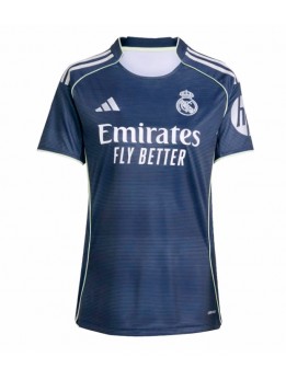 Billige Real Madrid Bortedrakt Dame 2025-26 Kortermet